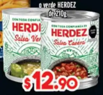Verde Herdez de 210g