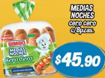Medias Noches Cero Cero c/8pzas