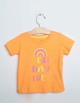 Suburbia Playera weekend baby con estampado para niña oferta