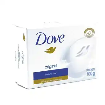 Dove barra blanca con 100 g