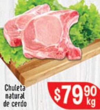 El Florido Chuleta Natural de Cerdo oferta