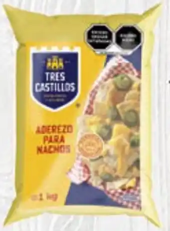 Aderezo para Nachos Tres Castilloas de 1kg
