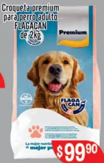 Croqueta Premium para Perro Adulto Flagacan de 2kg