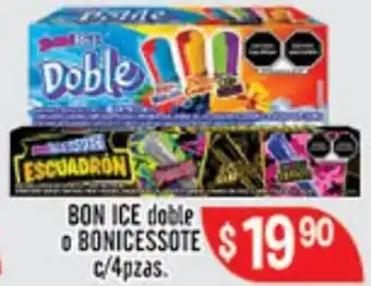 El Florido Bon Ice Doble o Bonicessote c/4Pzas oferta