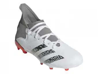 Adidas fy6280 cloud white/iron metallic/solar red predator freak .3 fg j 17