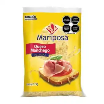 Sam's Club Queso manchego mariposa picado 1.2 kg oferta