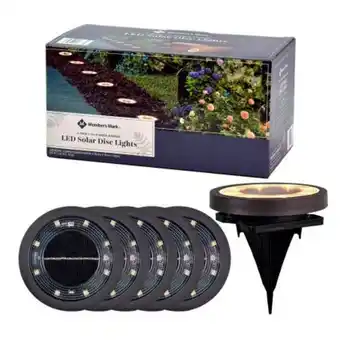 Set de luces solares led member's mark con 6 pzas