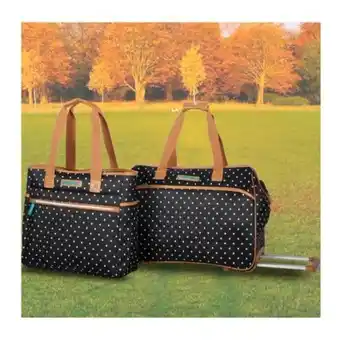 Sam's Club Set de maleta con bolsa lily bloom lunares oferta