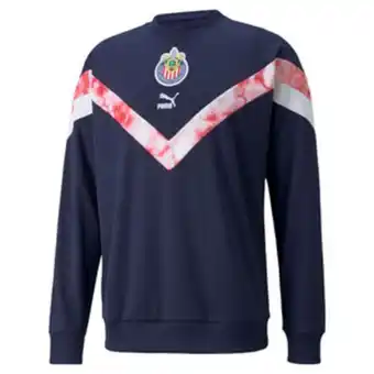 Tienda Chivas Sudadera iconic azul ap22 oferta