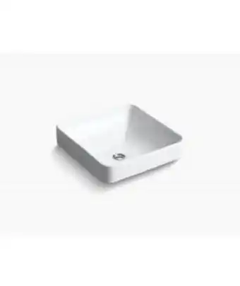 Interceramic Lavabo vessel cuadrado linea vox color blanco oferta
