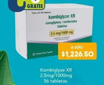 Farmacia San Pablo Kombiglyze xr 56 tableta oferta