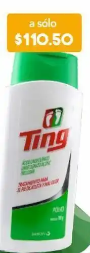 Farmacia San Pablo Ting 160 g polvo envase ácido undecilenico 6.26 g oferta