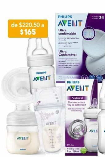 Avent biberón de 125ml 4oz 1 pieza