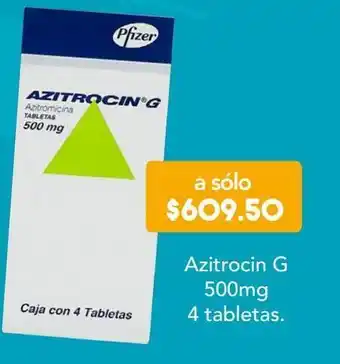 Farmacia San Pablo Azitrocin g 4 tableta caja azitromicina 500 mg oferta