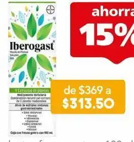 Farmacia San Pablo Iberogast alivio de malestares gastrointestinales 100 ml oferta