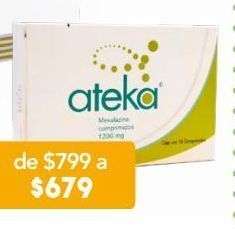 Farmacia San Pablo Ateka 16 comprimidos caja mesalazina 1200 mg oferta