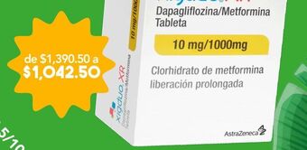 Farmacia San Pablo Xigduo xr 28 tableta caja depagliflozin 10 mg metformina 1000 mg oferta