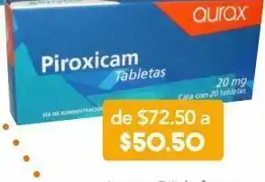 Farmacia San Pablo Piroxicam 20 mg , genvita 20 tabletas oferta