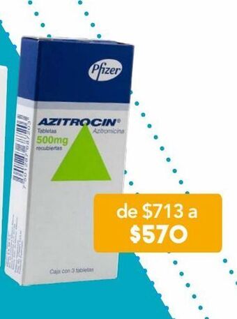 Farmacia San Pablo Azitrocin 3 tableta caja azitromicina 500 mg oferta