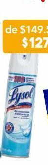 Farmacia San Pablo Lysol desinfectante antibacterial crisp linen mata 99% de virus y bacterias 475 g oferta
