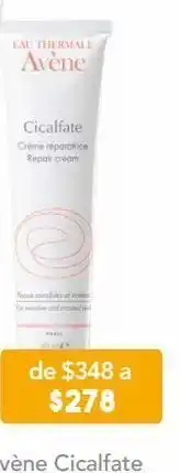 Farmacia San Pablo Avène cicalfate crema reparadora piel sensible 40 ml oferta