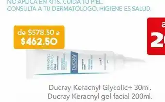 Farmacia San Pablo Ducray keracnyl glycolic+ crema desincrustante puntos negros 30 ml oferta