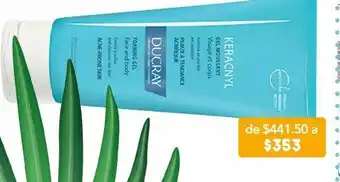 Farmacia San Pablo Ducray keracnyl gel limpiador cuidado para piel con tendencia acnéica 200 ml oferta