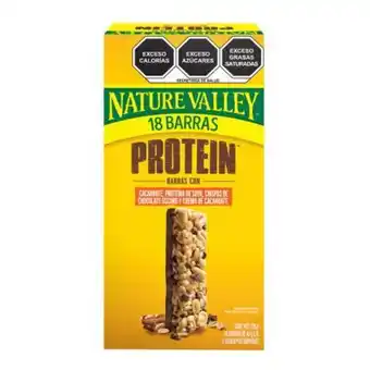 Sam's Club Barra de cereal nature valley protein 720 g oferta
