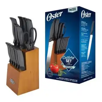 Sam's Club Set de cuchillos oster con 14 pzas oferta