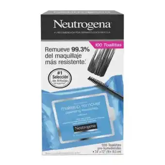 Sam's Club Toallitas desmaquillantes neutrogena 100 pzas oferta