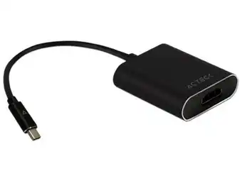Cable adaptador acteck c720 de usb-c a hdmi.