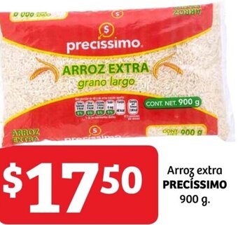 Soriana Súper Arroz Extra Precíssimo 900g oferta