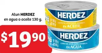 Soriana Súper Atun Herdez en Agua o Aceite 130g oferta