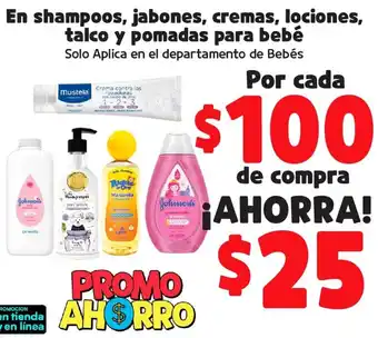 HEB En Shampoos, Jabones, Cremas, Liciones, Talco y Pomadas para Bebé oferta