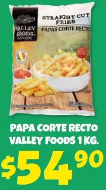 Soriana Híper Papa Corte Recto Valley Foods 500g oferta