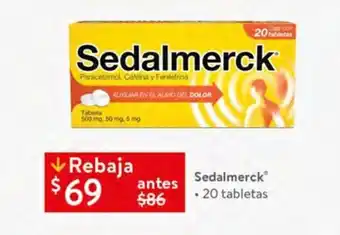 Sedalmerck 20 tabletas