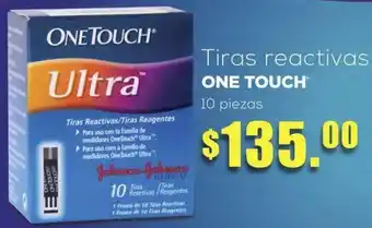 Tiras Reactivas One Touch 10piezas