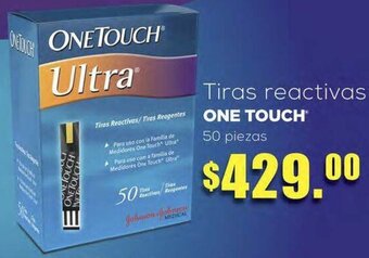Farmacias Similares Tiras Reactivas One Touch 50piezas oferta