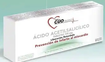 Farmacias Similares Línea Cúo Protect Ácido Acetilsalicílico 100mg oferta