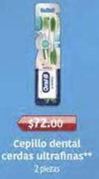 Farmacias Similares Cepillo Dental Cerdas Ultrafinas 2piezas oferta