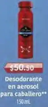 Farmacias Similares Desodorante en Aerosol para Cabellero 150ml oferta