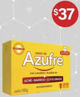 Jabón de Azufre 100g