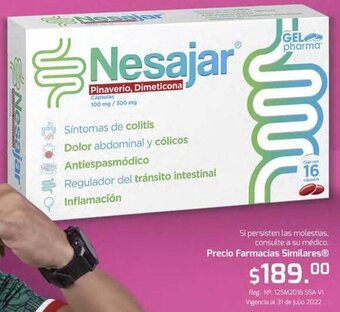 Farmacias Similares Nesajar 100mg/300mg oferta