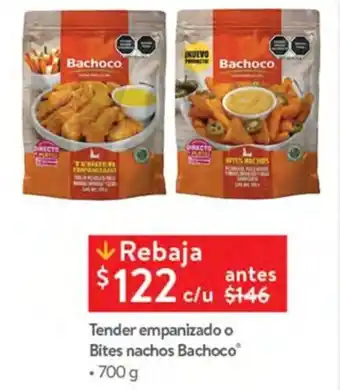 Tender empanizado o Bites nachos Bachoco 700g