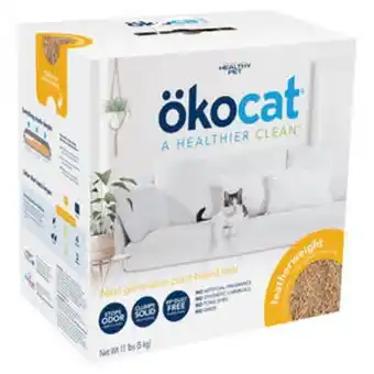 Okocat arena aglutinante biodegradable ultraligera para gato, 5 kg