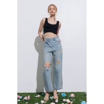 Chapur Jeans de cintura cruzada oferta