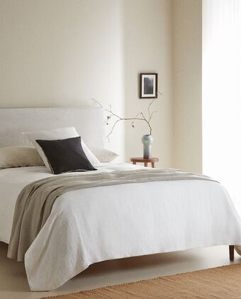 ZARA HOME (160 g/m²) funda nórdica lino lavado oferta
