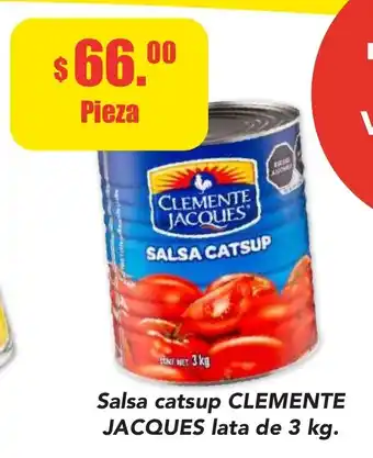 Super Aki Salsa catsup CLEMENTE JACQUES lata de 3 kg oferta