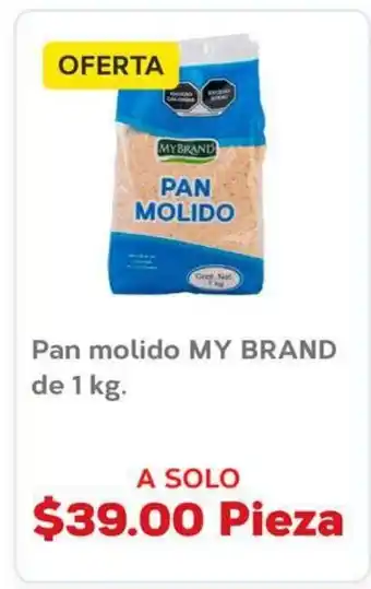 Super Aki Pan molido MY BRAND de 1 kg oferta