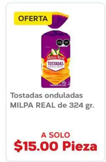 Tostadas onduladas MILPA REAL de 324 gr